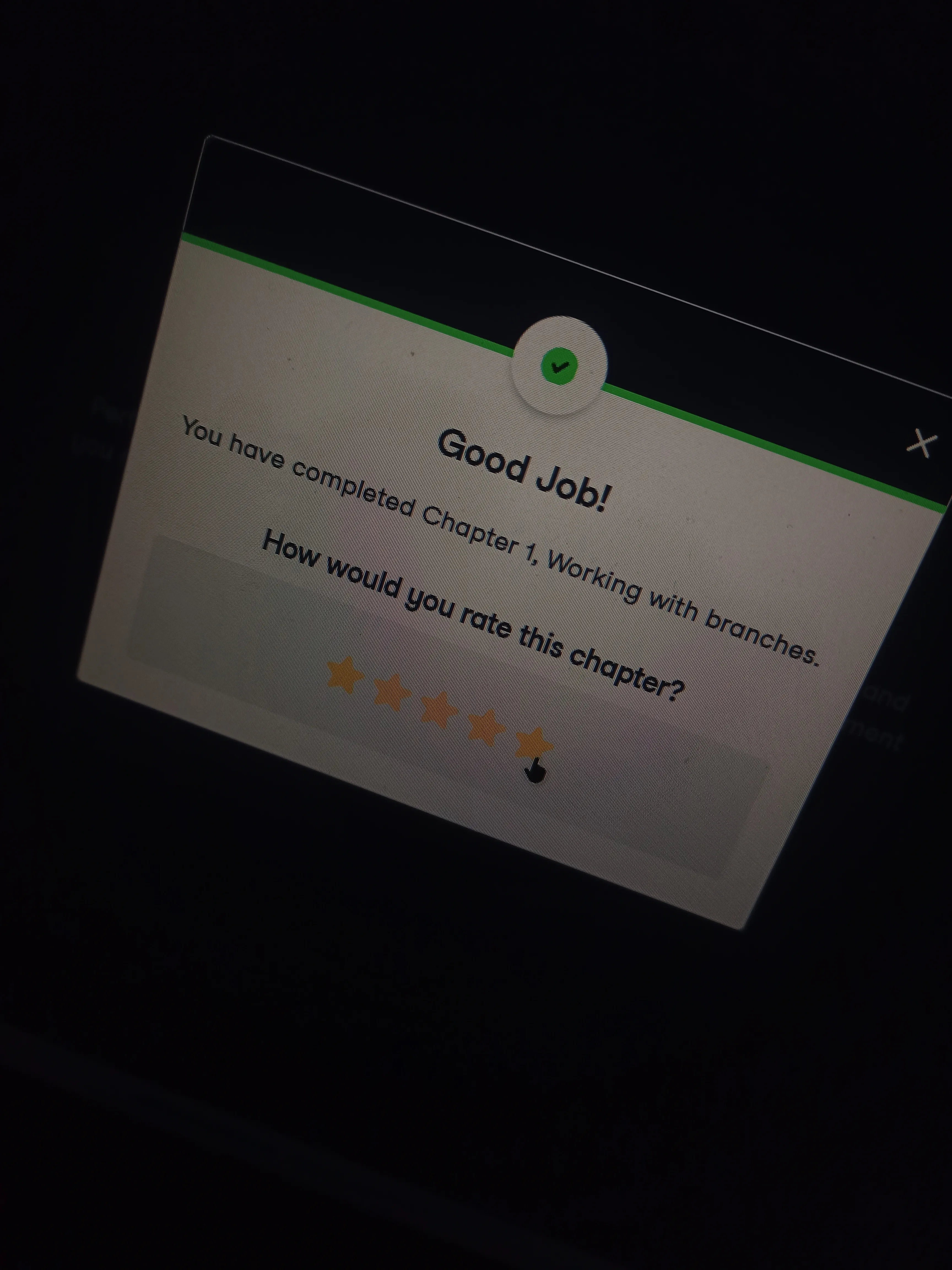 Working with Branches — Progress Proof