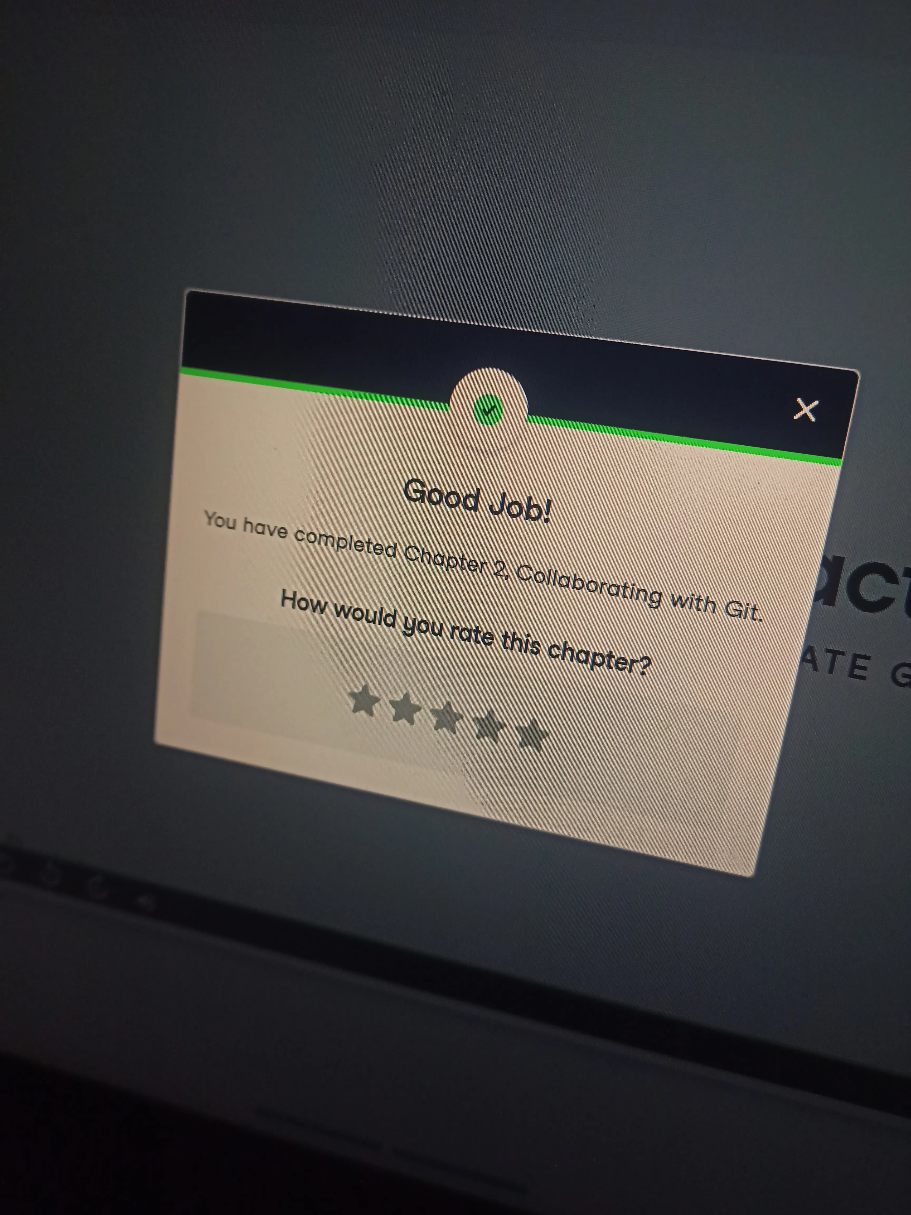 Collaboration with Git — Progress Proof